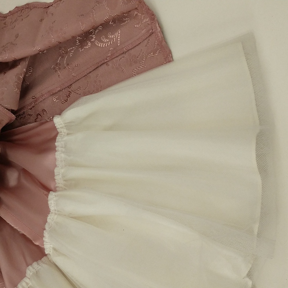 Vintage Flirty Party Dress Mini Fit & Flare 80s 90s Sexy Feminine SeeMeasurement - Picture 10 of 10
